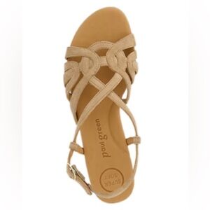 Tan Leather Sandal
Never Worn, in Box